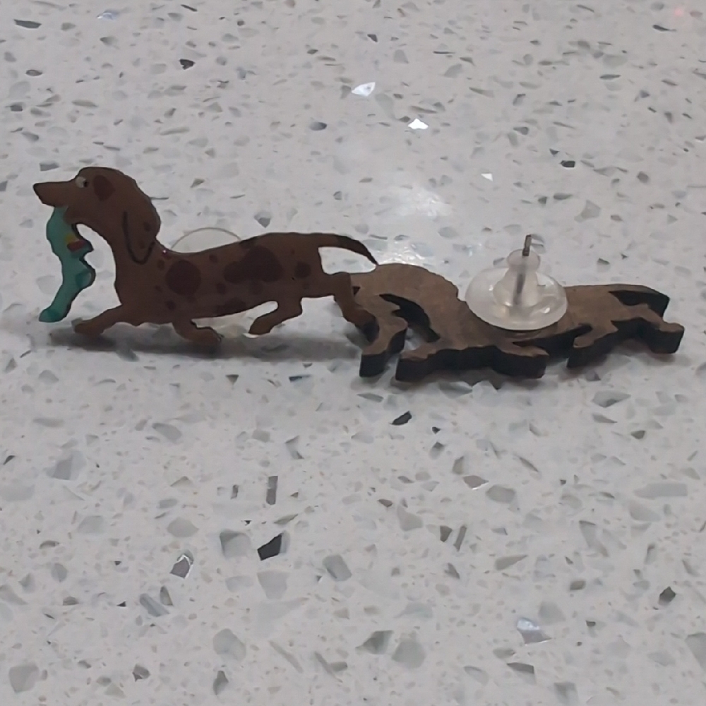 Dachshund Earrings